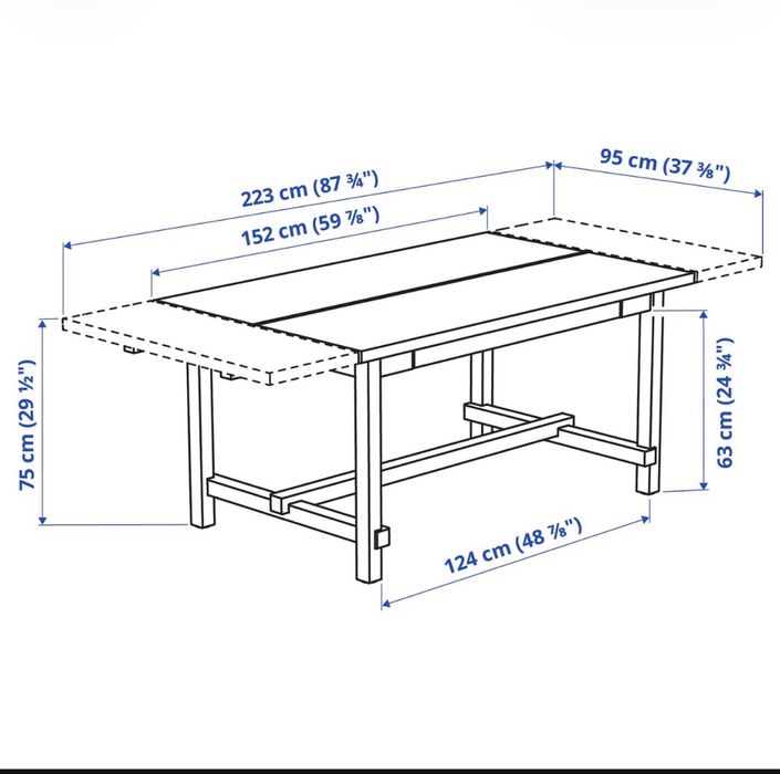 Mesa extensivel IKEA