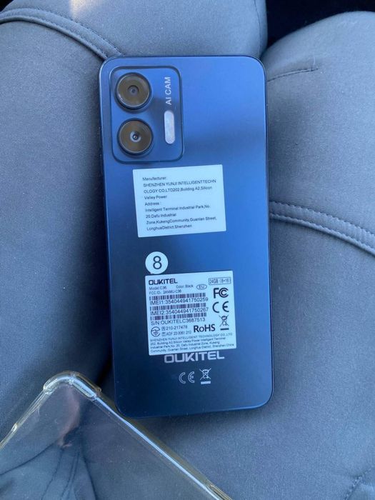 Майже новий OUKITEL C36 24GB+ 256GB