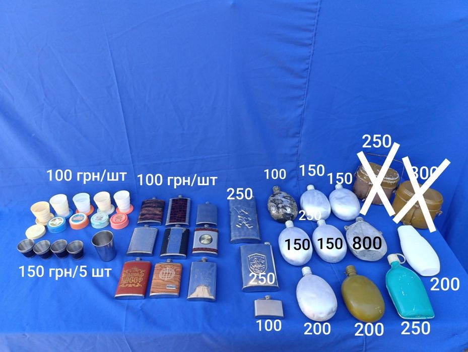 Советскиая армейская военная фляга СССР алюминиевая  для коллекции