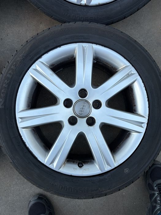 Felgi Aluminiowe Opony Letnie Jak Nowe 225/50/17 Audi A6 C6