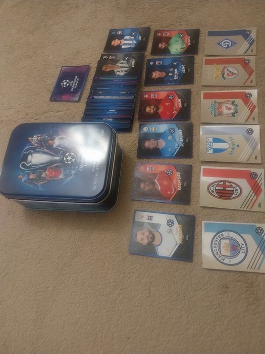Lote 100 cromos champions league 21/22