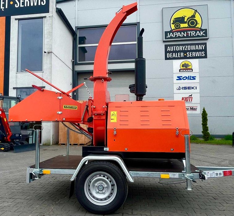 Rozdrabniacz Do Drewna Rębak Do Gałęzi DIESEL 50KM, Japan Trak