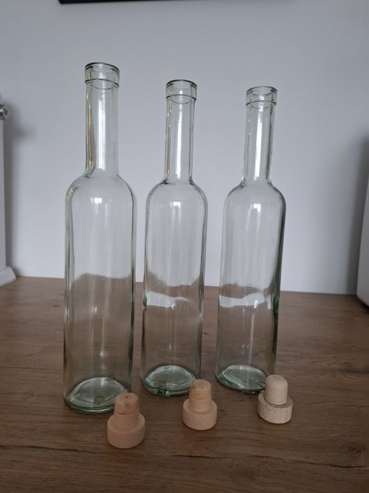 Butelki na nalewki 3 sztuki