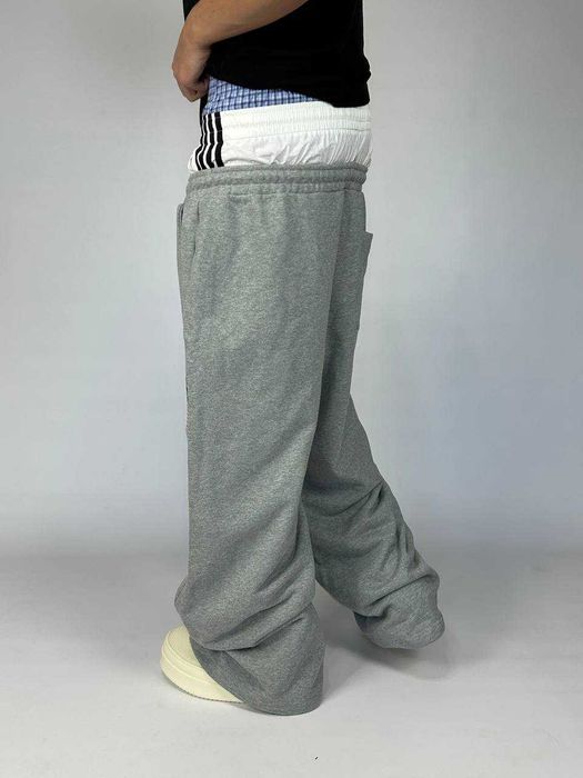 Штани Project GR 3 пояса спортивки sweatpants сірі штаны серые M L S
