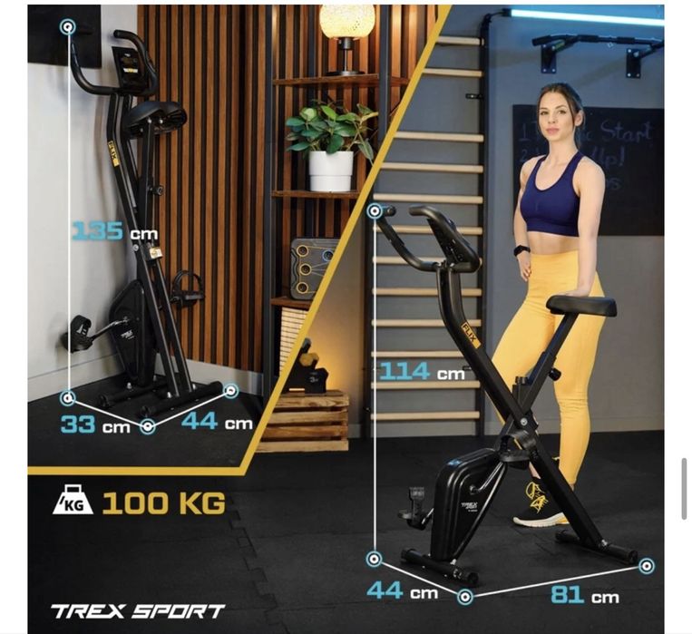 Rowerek stacjonarny treningowy Trex sport