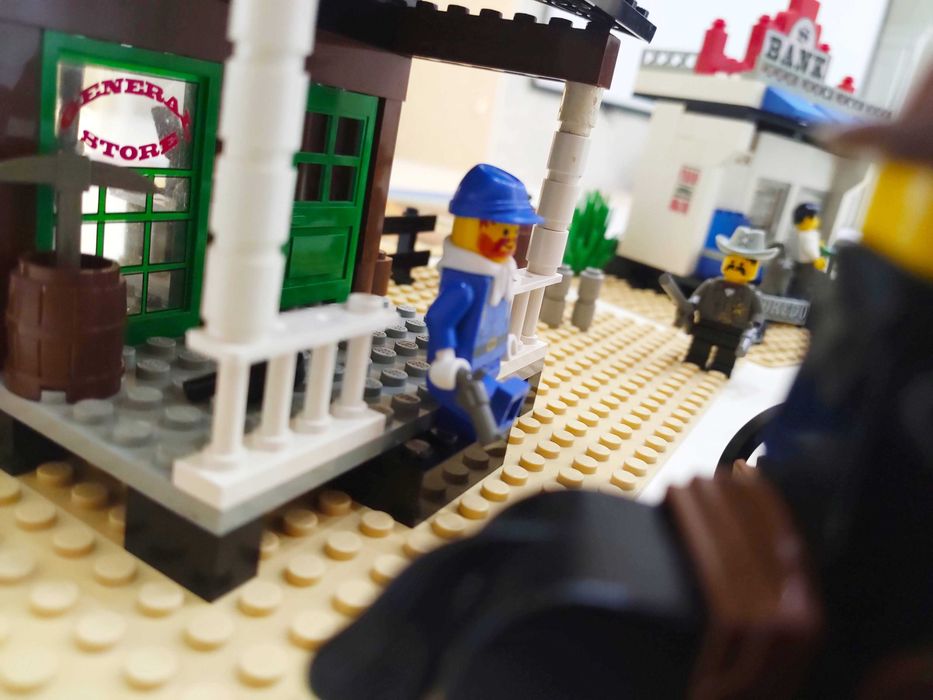 Колекціонеру 1996! Lego Western 6765 Cowboys Gold City Junction ковбої