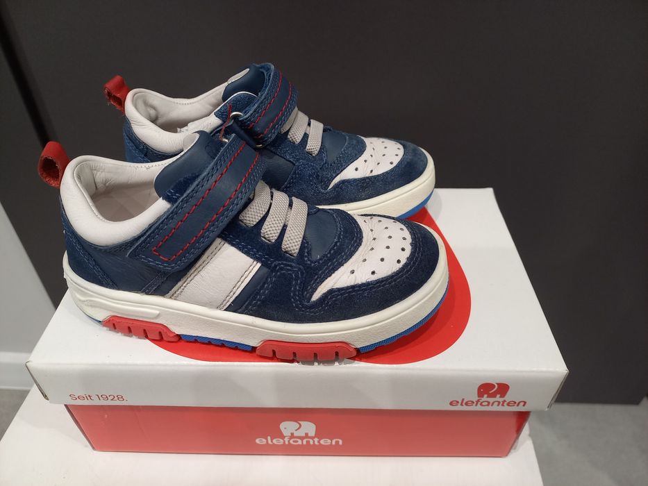 Skórzane sneakersy Elefanten r. 25