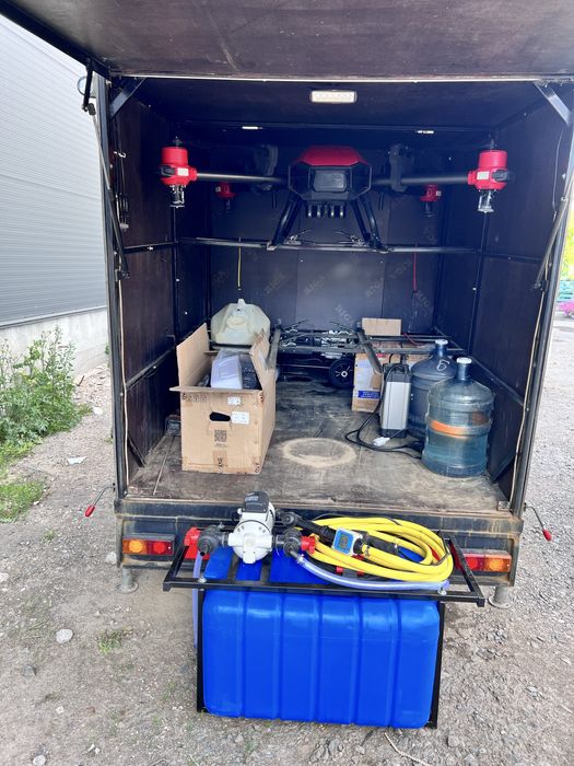 Причіп для транспортування агродронів XAG, DJI, AGR