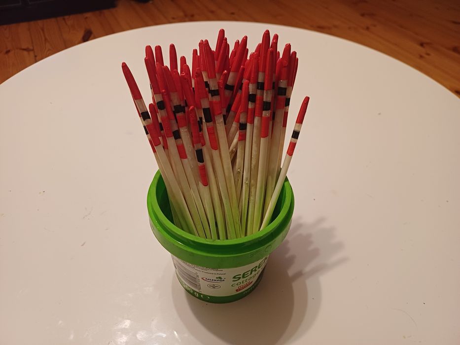 Spławiki z gęsiego pióra