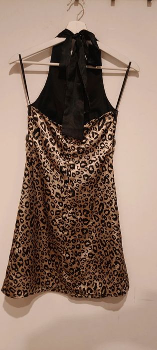 Sukienka, koktajlowa, seksi, panterka XS/S/