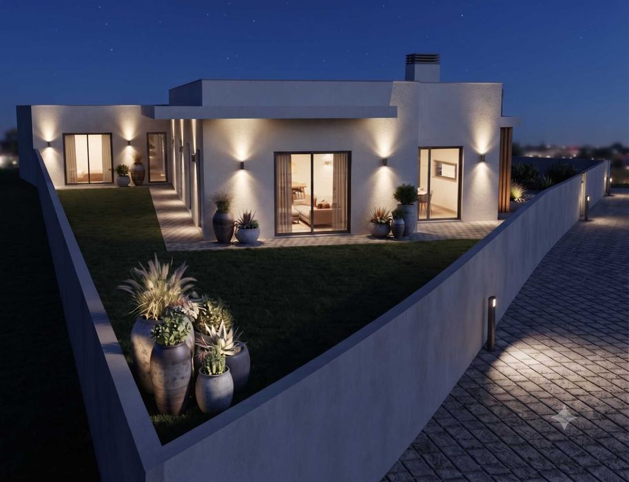Moradia Térrea T3+1 Inserida Terreno 674 M² - 15Km da Ericeira