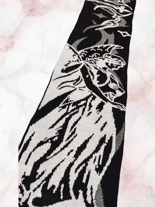 Меч, Ангел і демон. Шарф неймовірної краси, креативний дизайн 180см