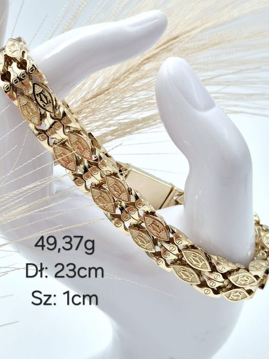 Złota bransoletka cartier 585 14k NOWA