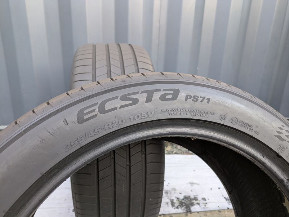 255/45R20 Kumho Ecta PS71 Lato 2024