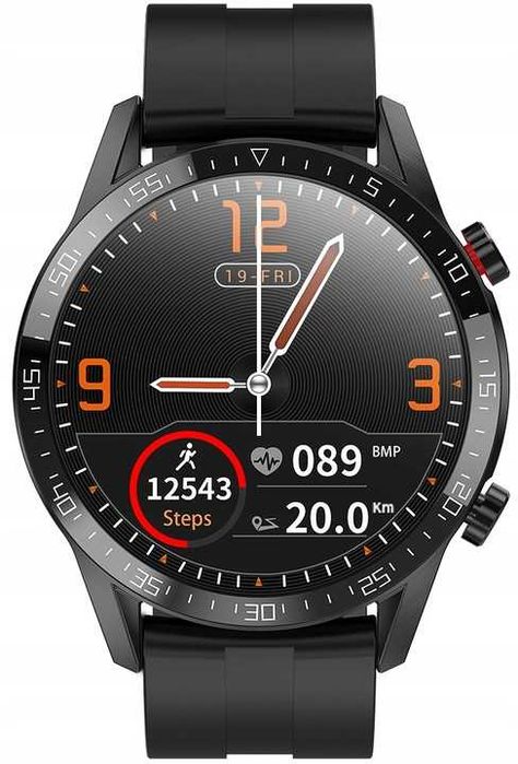 SMARTWATCH zegarek Bluetooth wielofunkcyjny sportowy WODODPORNY sms