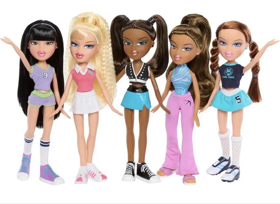 Bratz Play Sportz Yasmin Ясмін з аксесуарами для гімнастики лялька