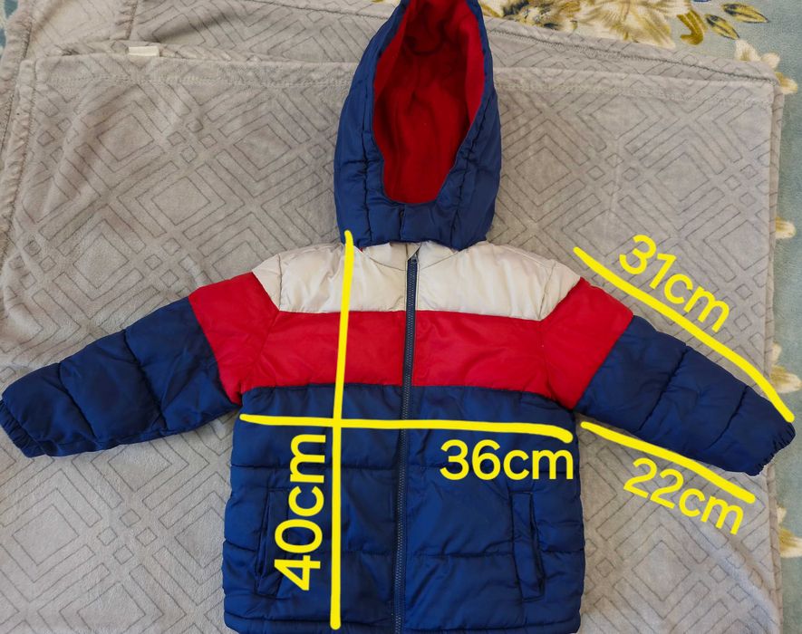 Зимова куртка для хлопчика 86/92