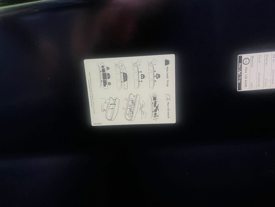 Oryginalny box dachowy Land Rover 430L VPLFR0162
