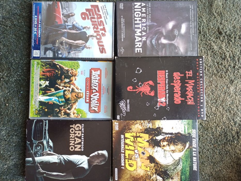 DVD filmes €1 unidade