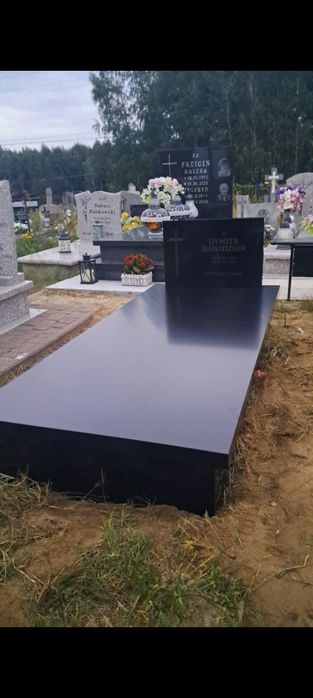 Nowoczesne nagrobki Cena 3099 zł montażem Cały Kraj- Promocja