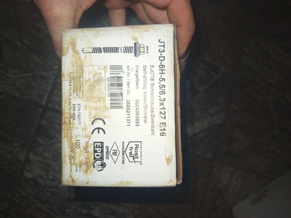 Śruby konstrukcyjne do drewna i metalu