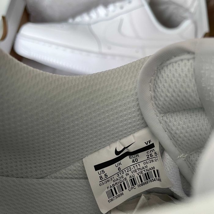 Кросівки Nike Air Force 1’07 White (36-46 розмір)