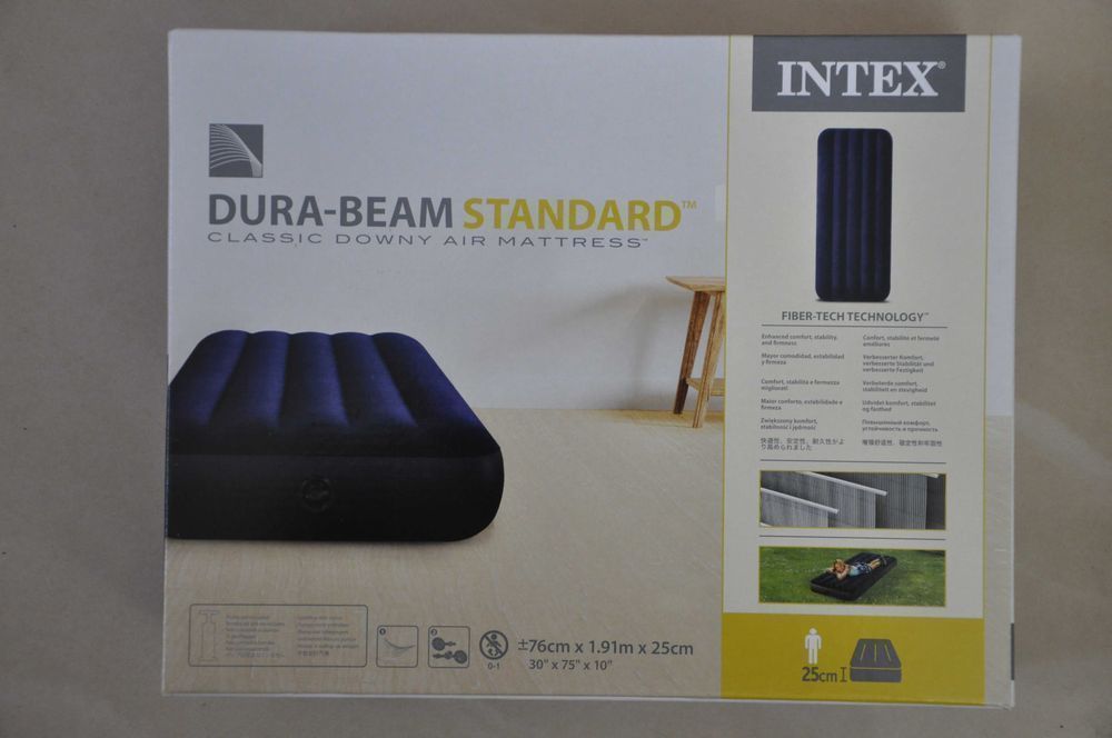 Надувной матрас интекс одноместный велюровый двухместный матрас