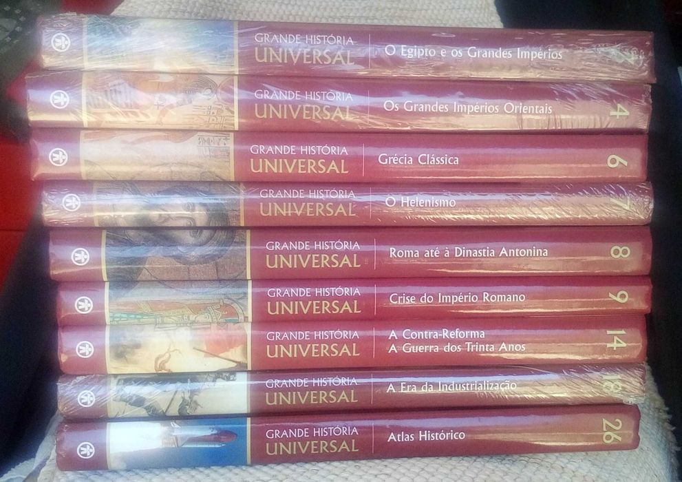 Enciclopédia GRANDE HISTÓRIA UNIVERSAL - 26 volumes
