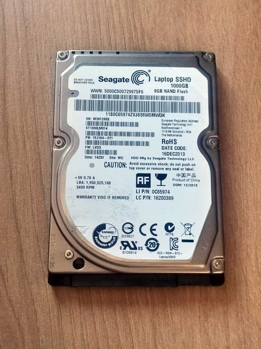 HDD 1TB SeaGaTe