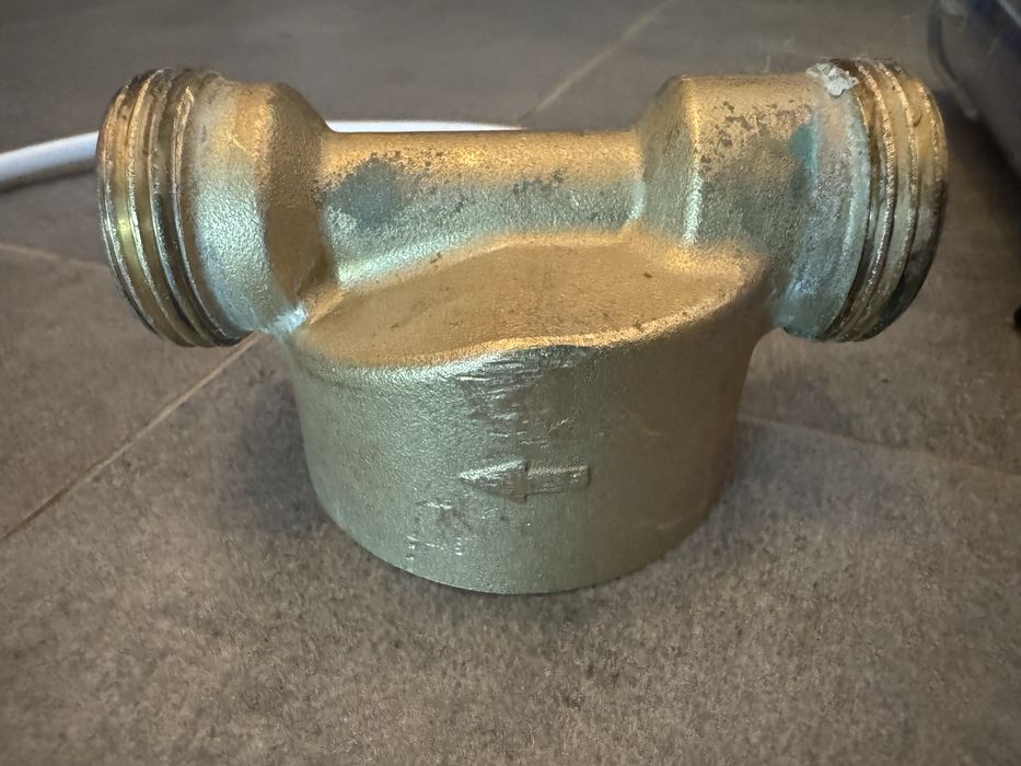 FD246 Filtr wstępny do wody 3/4-1cal, 40-60m inox, skrobak samoczyszczący
