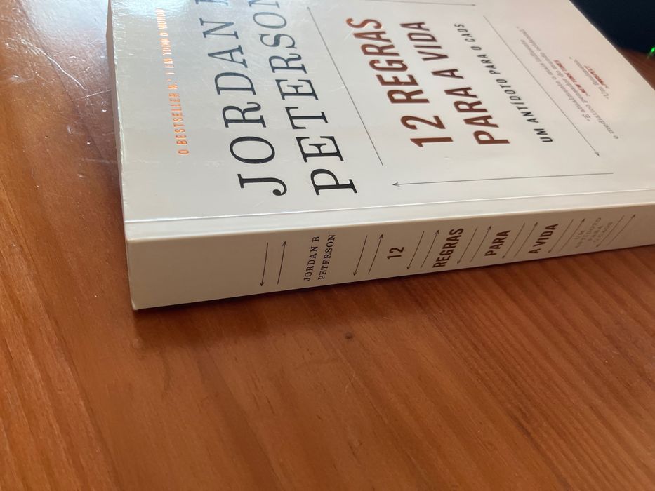 Livro “12 regras para a vida” Jordan B Peterson