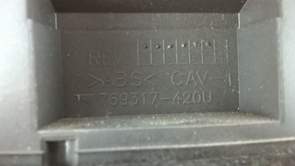 Quadrante - 13355672 / 600775881 / 769317420U - OPEL ASTRA J (P10)