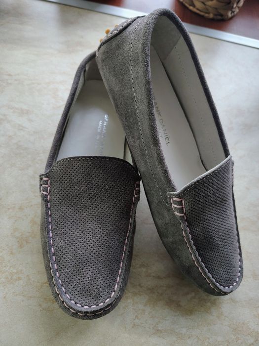 Мокасини жіночі Frank Daniel 37 натуральна замша