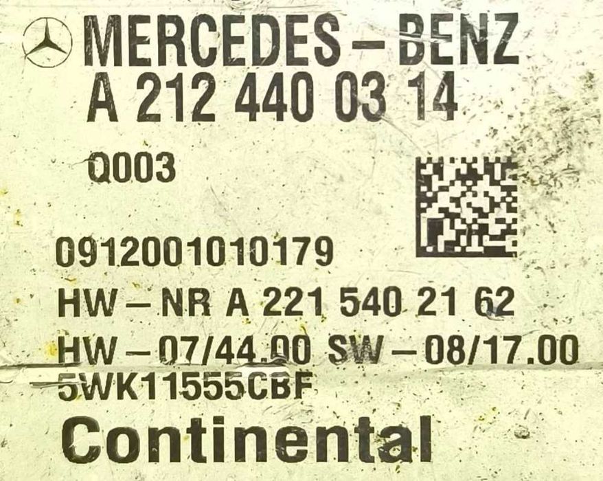 Bomba Combustível MERCEDES-BENZ C-CLASS (W204) ano 2007