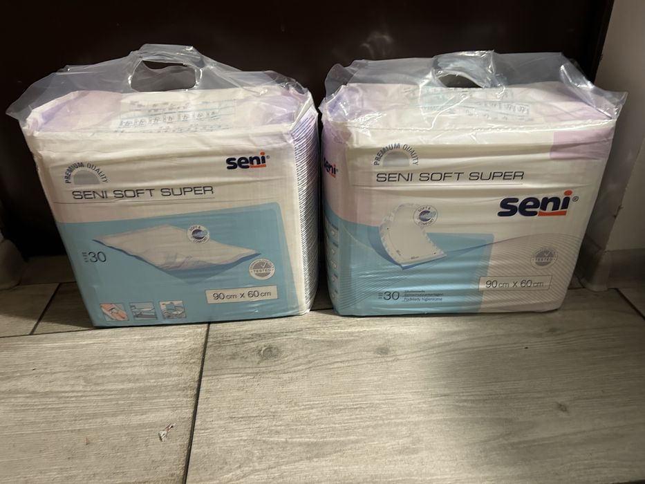 Podkłady higeniczne seni 30szt DWA OPAKOWANIA