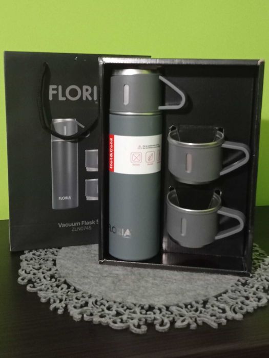 Termos turystyczny 500ML FLORIA Idealny na prezent