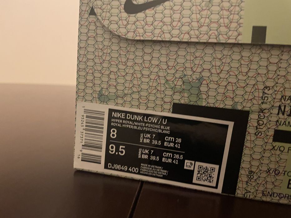 Nike Dunk Low x Union