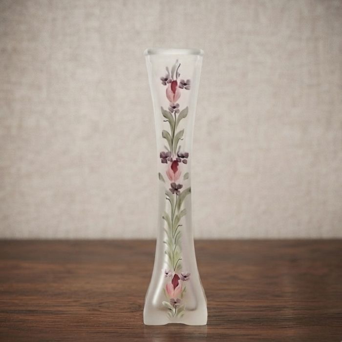 Vintage vase, hand-painted