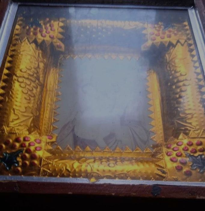 Старовинна давня ікона Богоматері кін. XIX - поч. XX ст.