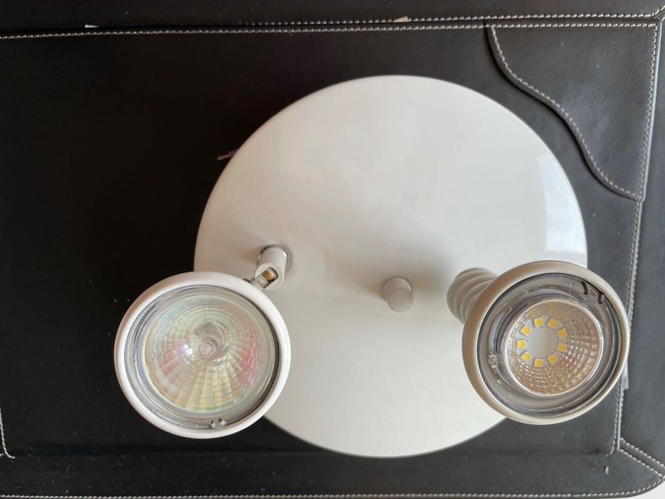 Projectores para lâmpadas de halogéneo - branco