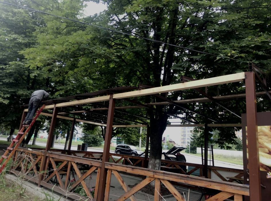 Тент/ПВХ/Для навісу