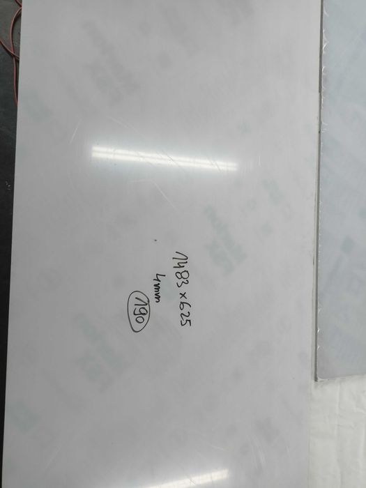 Pleksi Plexi Pleksa nowa 3mm 44x40cm wzmacniana poliwęglan TANIEJ 60%