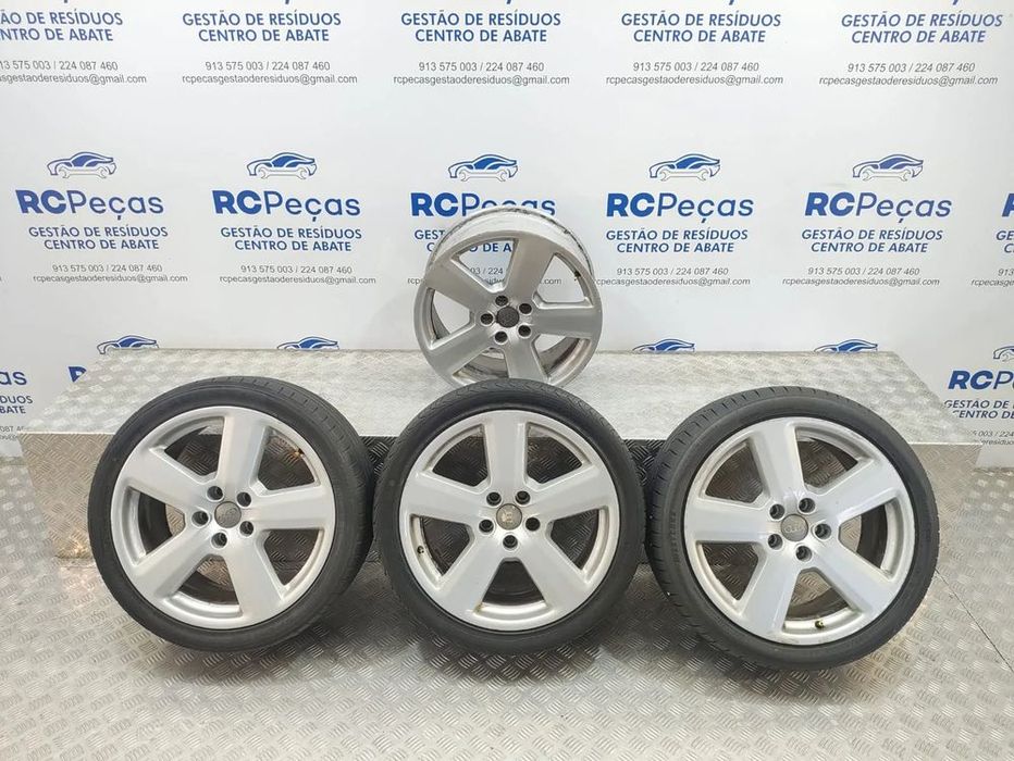 Conjunto Jantes Ronal 18 Originais Audi A4 B8 S-Line S Line 8J ET43