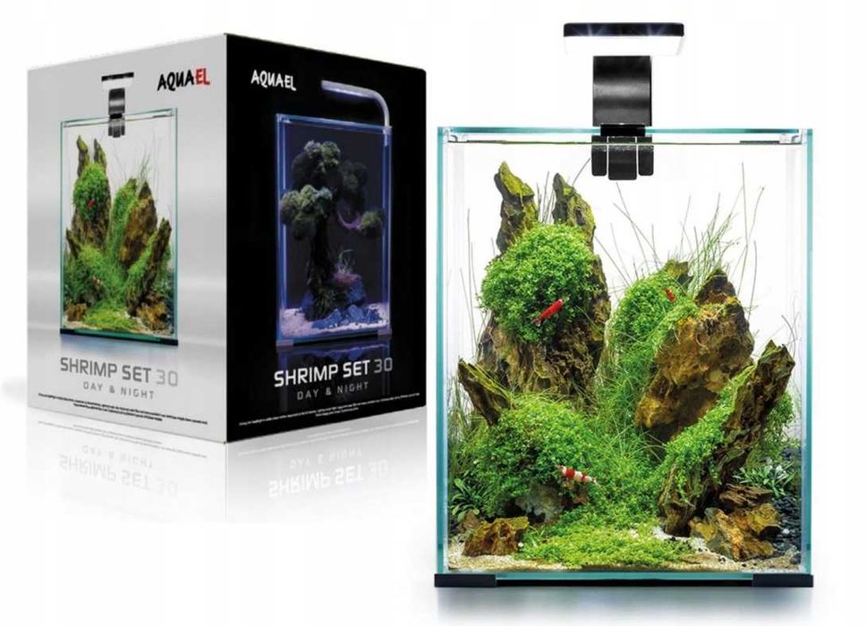 Zestaw Aquael Shrimp Set Smart D&N - 20 litrów - AQUAELZOO GLIWICE