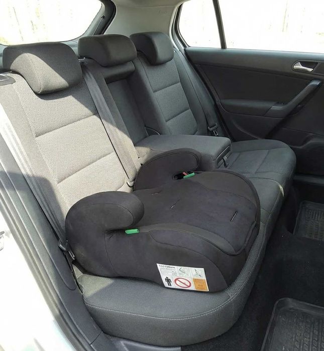 Fotelik Samochodowy 15-36 kg 100-150 cm NOWY Czarny Dla Dziecka Mocny