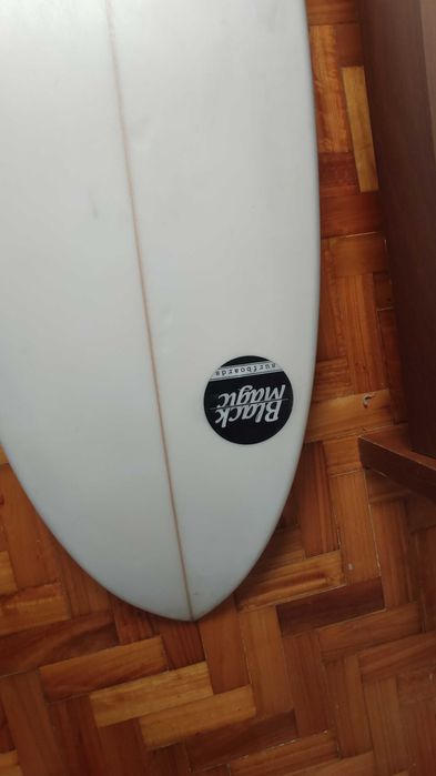 Surfboard hand shaped