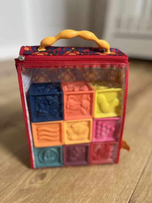 B.Toys miekkie klocki dla niemowląt