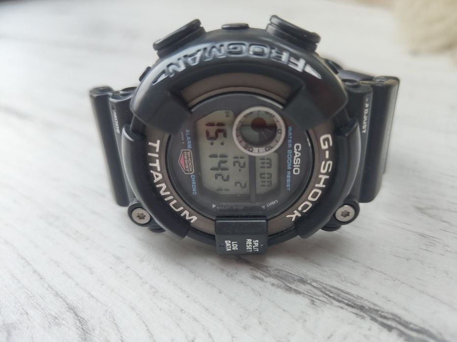 Zegarek Casio G-Shock Frogman DW-8200 1A Titanium Limited - rok 1995