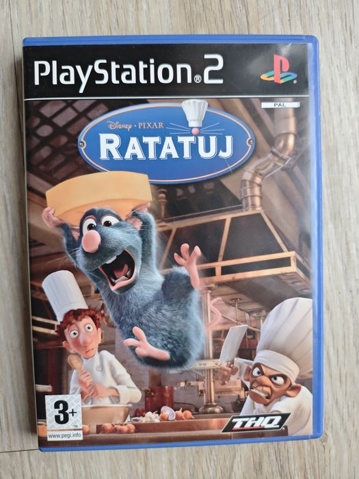 Ratatuj Ratatouille PL PS2 PlayStation 2 stara gra polska wersja