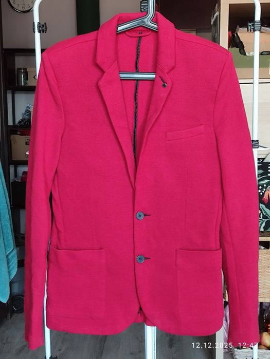 Marynarka męska czerwona 48